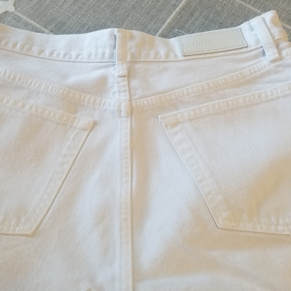 RE/DONE Originals High Rise Stove Pipe. Color white, Size 29 - Picture 14 of 16
